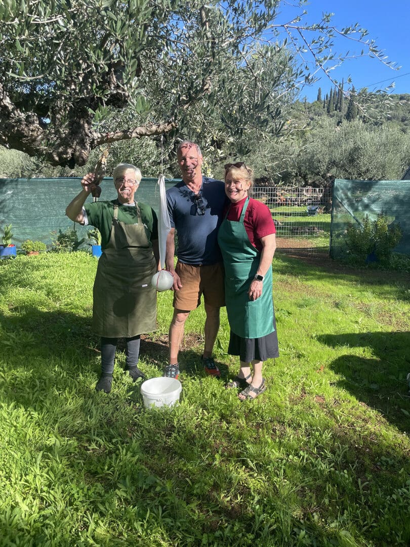 Hands-on traditional cheese making in Messinia